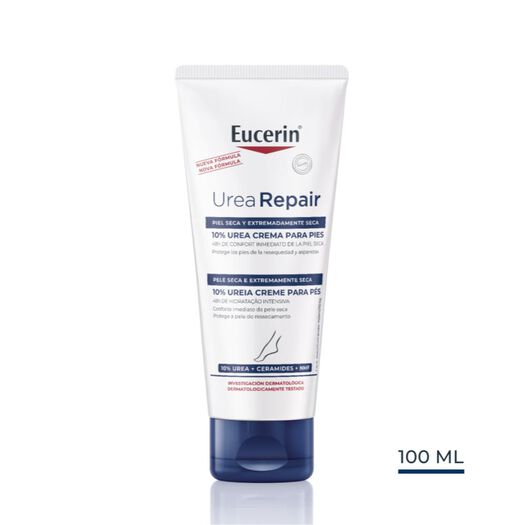 Crema Pies Eucerin 10% Urea 100 mL, , large image number 0