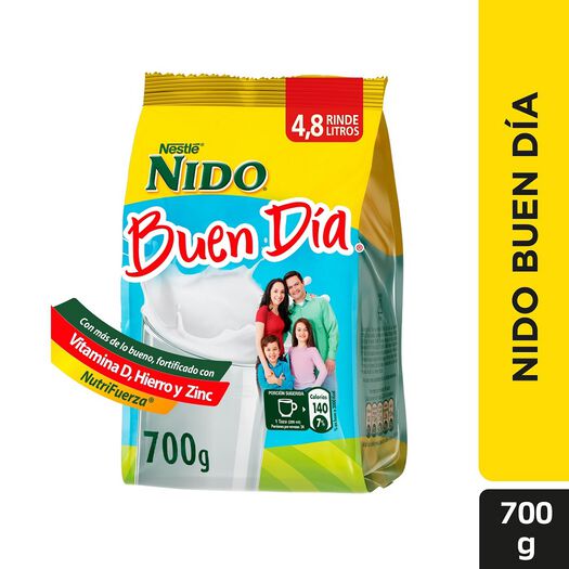 Bebida Láctea Nido Buen Día Semidescremada 700g , , large image number 0