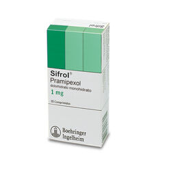 Sifrol 1 mg x 30 Comprimidos