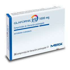 Glafornil XR 1000 mg x 30 Comprimidos de Liberación Prolongada