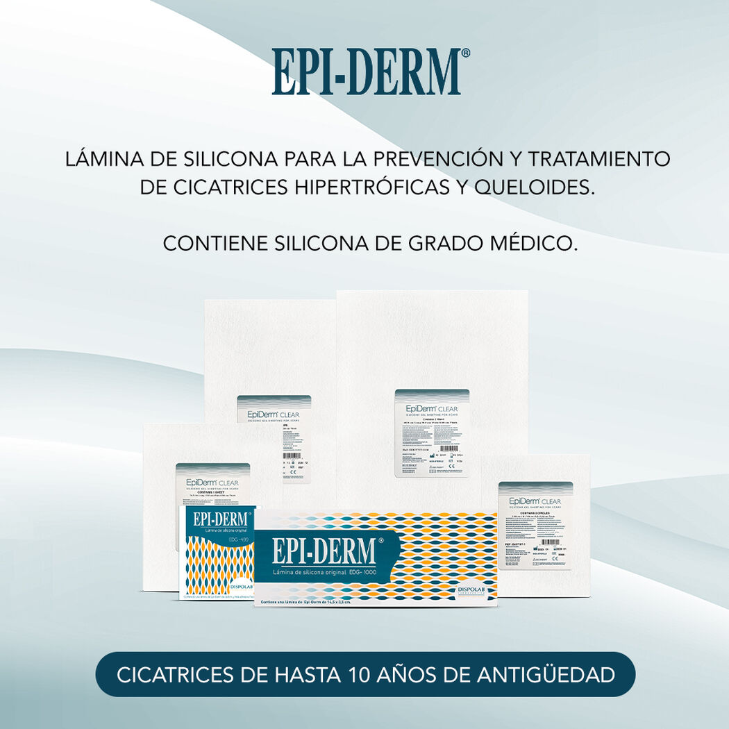Epiderm Edg 499 Lámina de Silicona 3×3cm para Cicatrices, , large image number 1