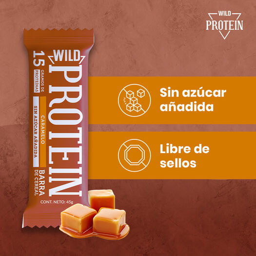 Wild Protein Caramelo 45g, , large image number 1