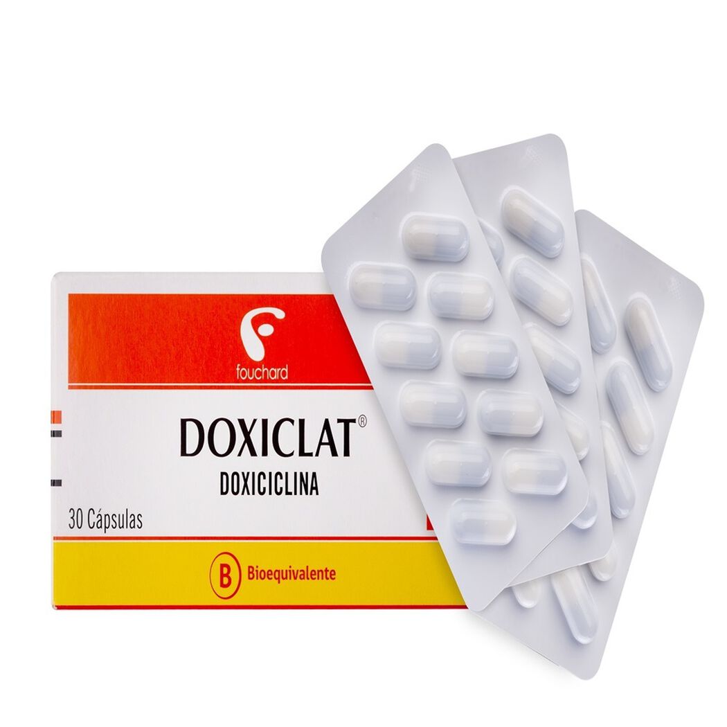 Doxiclat 100 mg 30 Cápsulas, , large image number 1