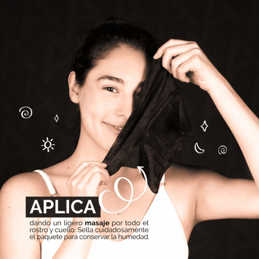 Asepxia Toallitas Carbón 25 Unidades, , large image number 1