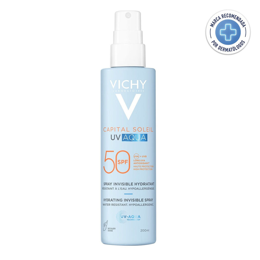 Capital Soleil UV Aqua Protector Spray SPF50 200 ml, , large image number 0