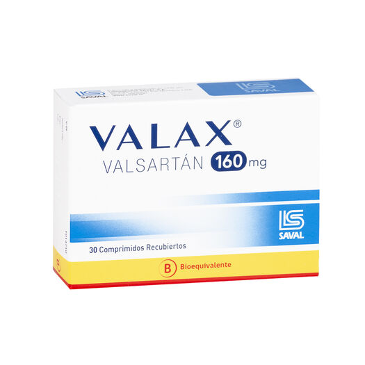 Valax 160 mg x 30 Comprimidos Recubiertos, , large image number 0