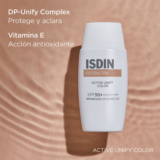 Prot Sol Isdin Active Unify Color 50ml, , large image number 2