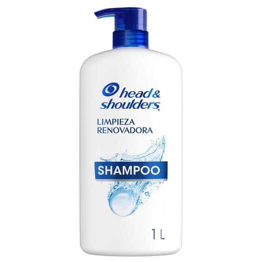 Shampoo Head & Shoulder Limpieza Renovadora 1 L, , large image number 0
