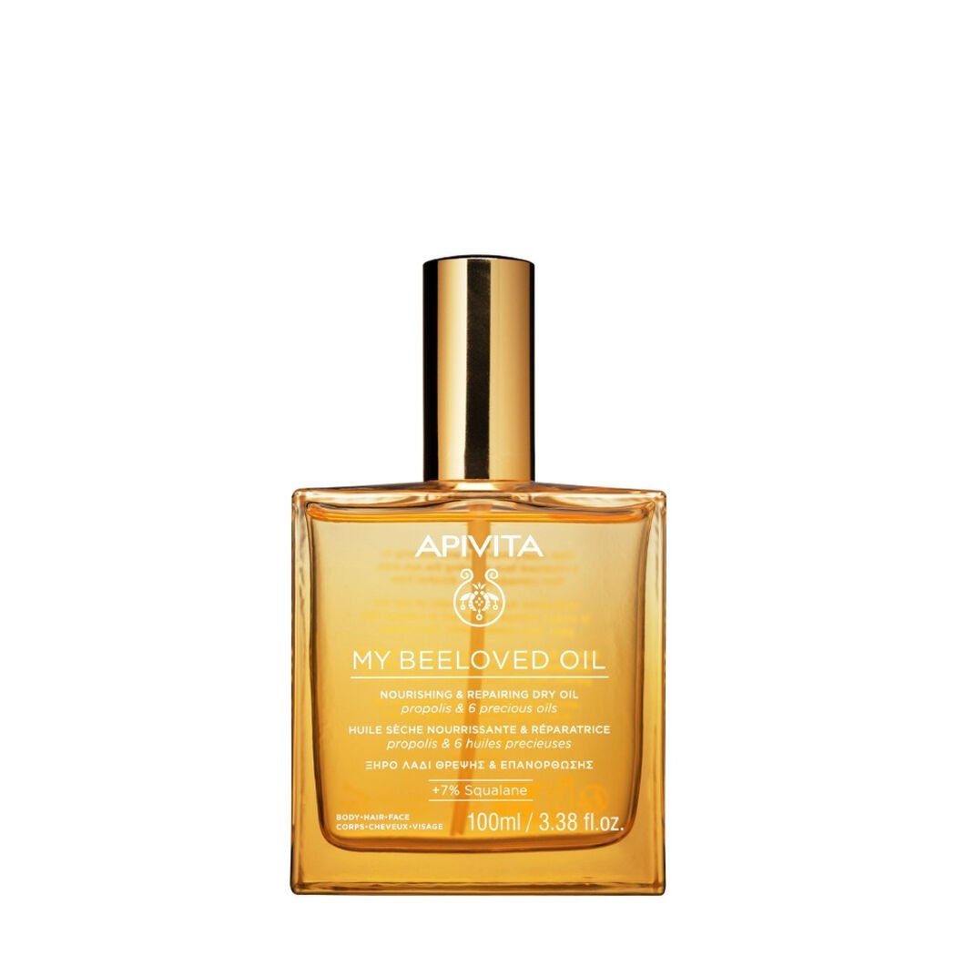Aceite Seco Nutritivo & Reparador My Beeloved Oil 100ml Apivita, , large image number 0