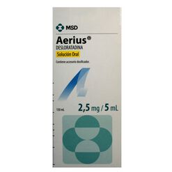 Aerius 2.5 mg/5ml Solución Oral Fco. 150 ml