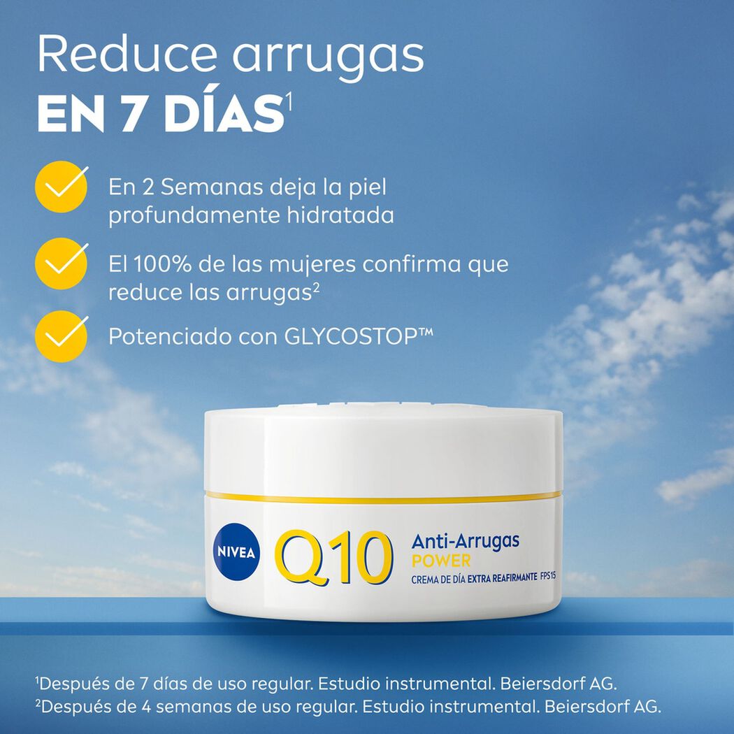 Crema Nivea Q 10 Anti Arrugas D&iacute;a 50 mL, , large image number 1