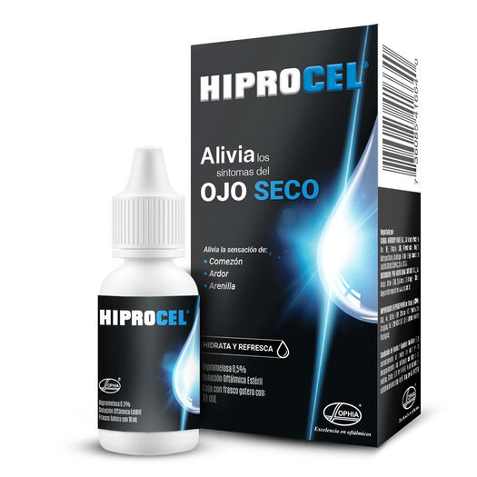 Hiprocel Solución Oftálmica 0,5% 10ml, , large image number 0