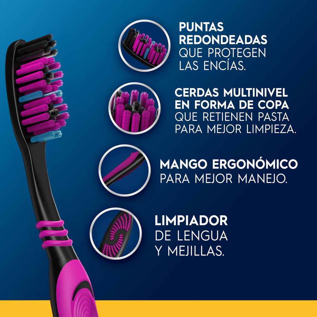 Cepillo de Dientes Oral B Medio 4 un, , large image number 1