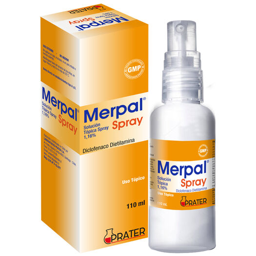 Merpal 1,16 % x 110 mL Spray Solucion Topica, , large image number 0