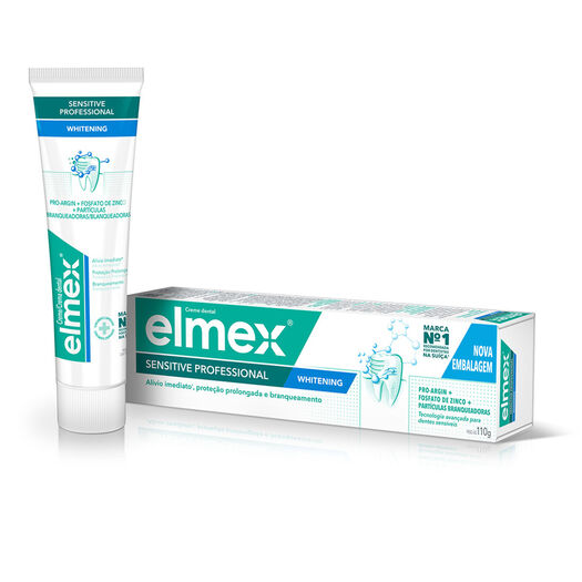 Pasta Dental Elmex Sensitive Whitening 110 g, , large image number 1