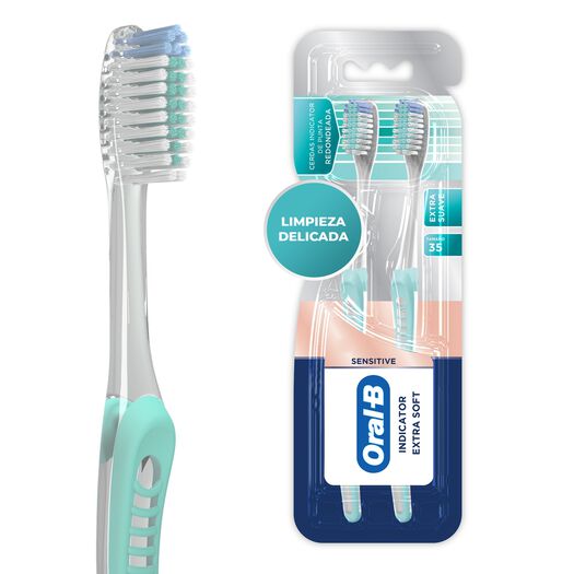 Cepillo Oral B Indicator Extra Suave 2 Un, , large image number 0