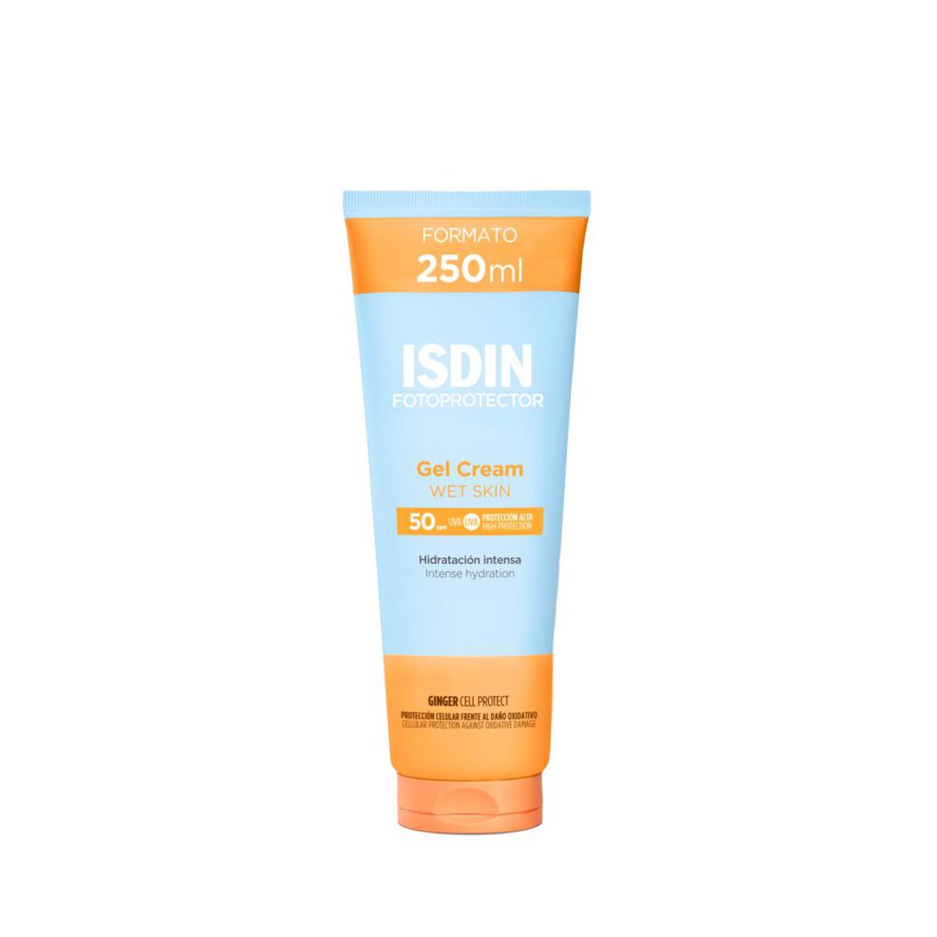 Protector Solar Isdin Gel Cream Wet Skin SPF50 250 mL, , large image number 0