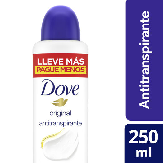 Dove Desodorante Aerosol Original 72 h 250 ml, , large image number 0