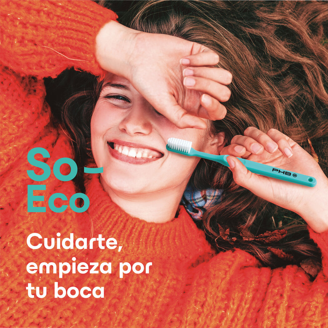 Pack x2 Cepillos de dientes PHB Time to CARE SO Eco Medio, , large image number 3