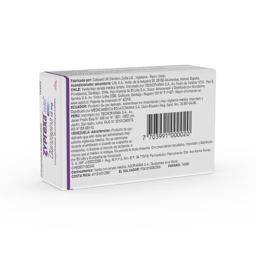 Zyprexa Zydis 10 mg 14 Comprimidos Bucodispersables, , large image number 3
