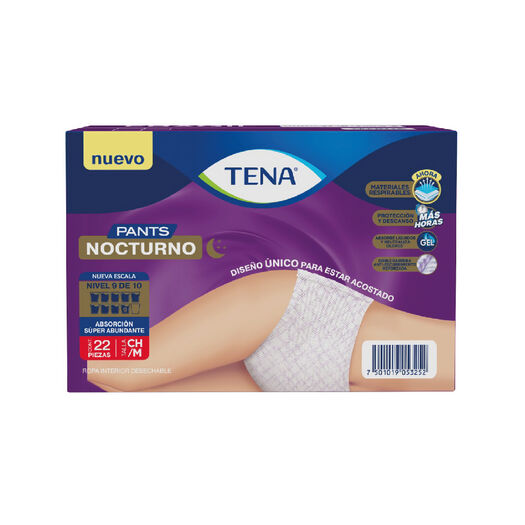 Pants Tena Nocturno M 22 Unidades, , large image number 1