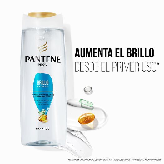 Shampoo Pantene Pro-V Brillo Extremo 750 ml, , large image number 1
