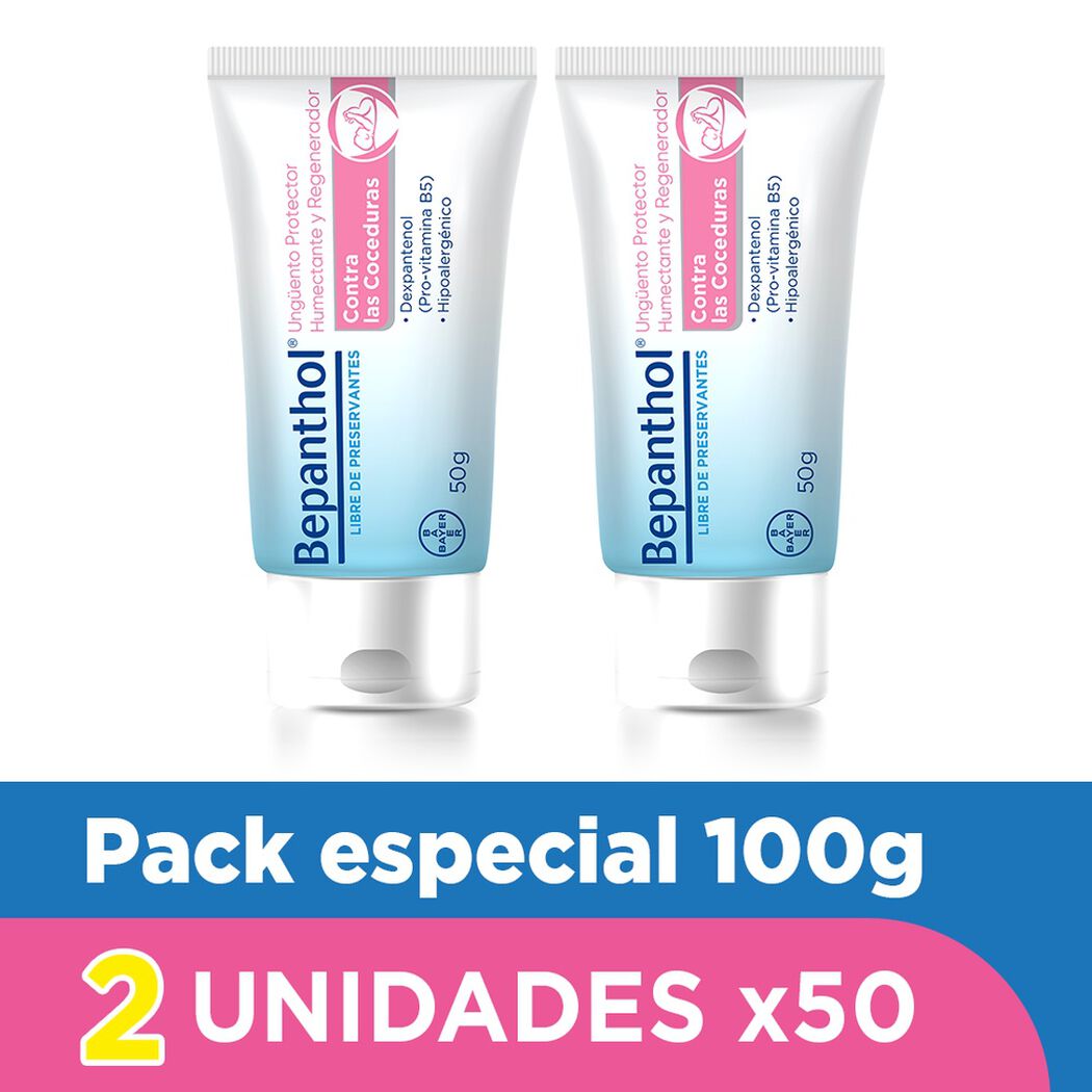 Bepanthol 2 unidades 100 g, , large image number 1