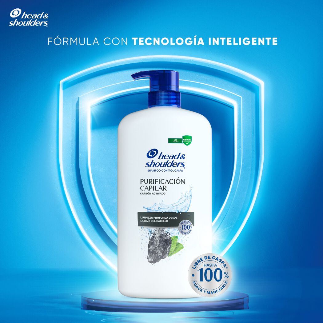 Shampoo Head & Shoulders Purificaci&oacute;n Capilar 1000 ml, , large image number 1