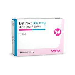 Eutirox 100 mcg x 50 Comprimidos
