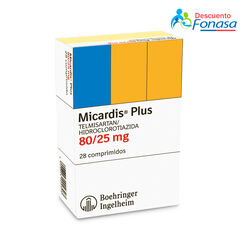 Micardis Plus 80 mg/25 mg x 28 Comprimidos