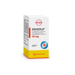 Esozole 40 mg x 30 Capsulas con Granulos con Recubrimiento Enterico
