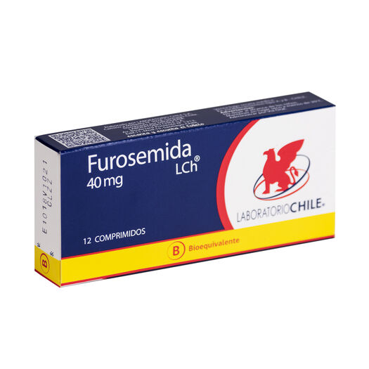 Furosemida 40 mg x 12 Comprimidos CHILE, , large image number 0
