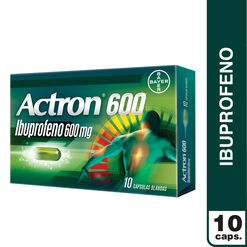 Actron 600 mg x 10 Cápsulas Blandas