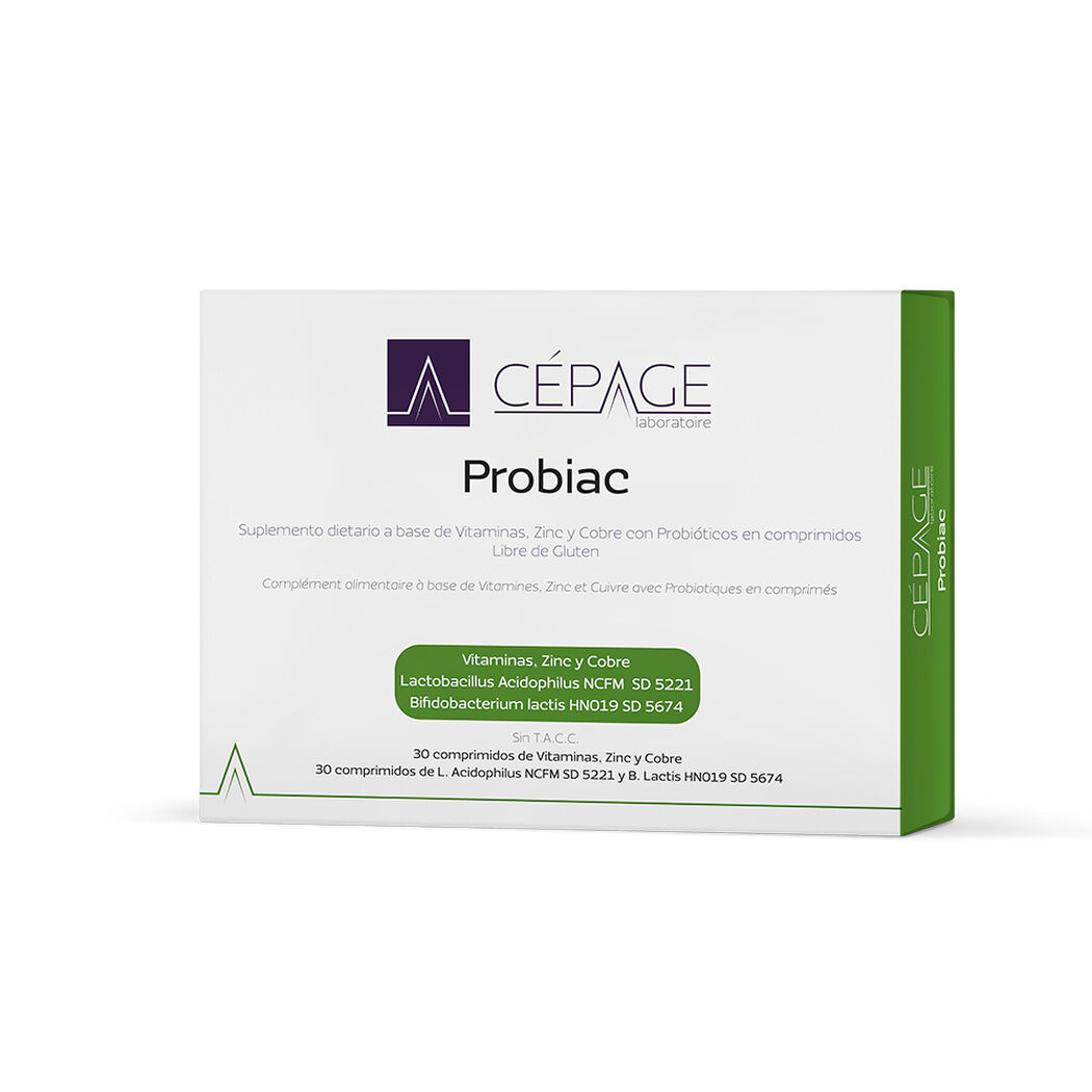 Cepage Probiac Suplemento Dietario Zinc Cobre Probiotico x 60 C&aacute;psulas, , large image number 0