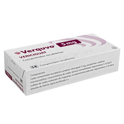 Verquvo 5 mg x 14 Comprimidos Recubiertos, , large image number 1