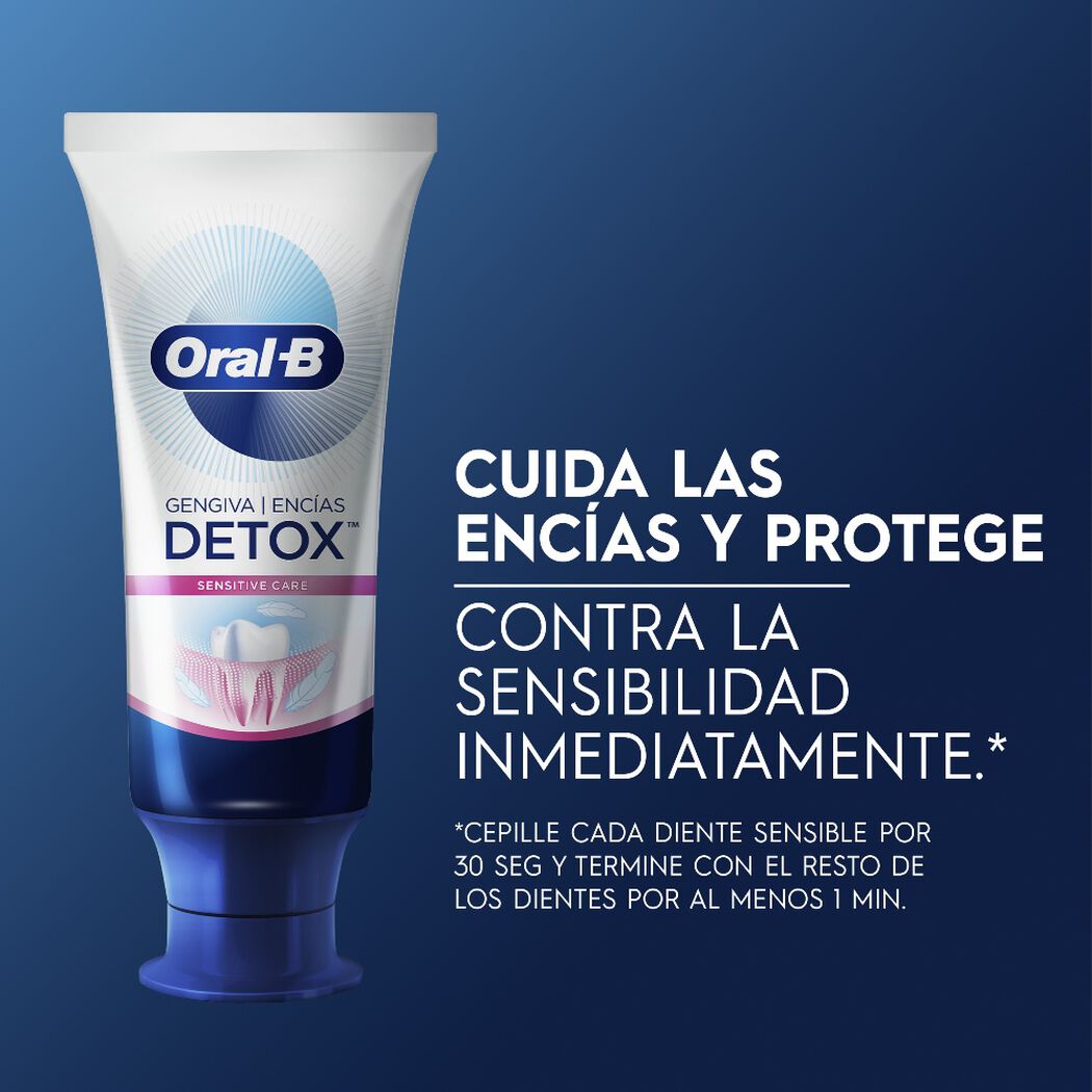 Pasta de Dientes Oral-B Encías Detox Sensitive Care 75 ml, , large image number 3