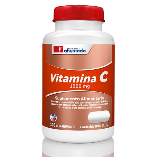 Vitamina C 1000 Mg. 100 Comprimidos