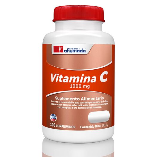 Vitamina C 1000 Mg. 100 Comprimidos , , large image number 0