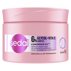 Mascara Capilar Sedal Luminous UV Glycol + Vitamina C 300 g