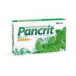 Pancrit Menta Fresca 10 Comprimidos