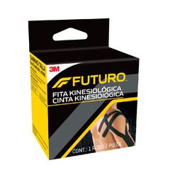 Kinesiotape Venda Elastica Negra  5 m x 1 Unidad