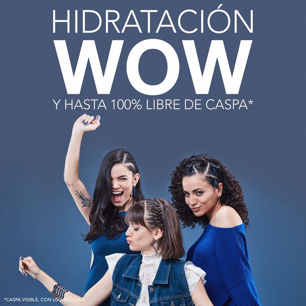 Head & Shoulders Shampoo 2 En 1 Suave Y Manejable x 375 mL, , large image number 1