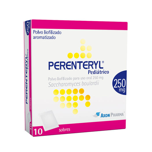 Perenteryl Pediatrico 250 mg x 10 Sobres, , large image number 0
