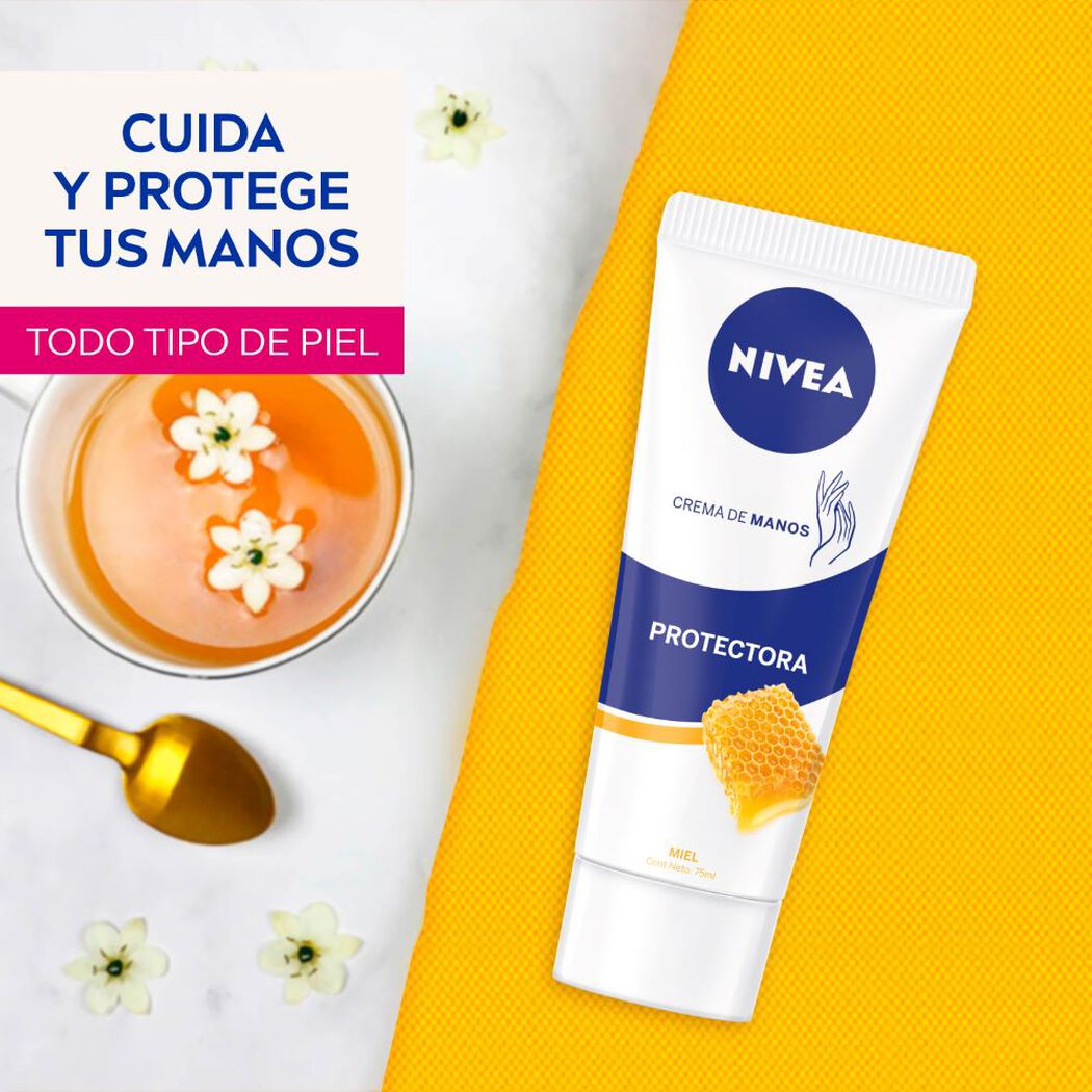 Crema Manos Miel Nivea 75Ml, , large image number 3