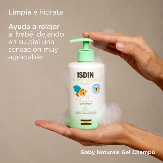 Shampoo Isdin Baby Naturals Gel 400 mL, , large image number 1