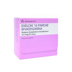 Exelon-15 13,3 mg/ 24 horas x 30 Parches Sistema Terapéutico Transdérmico