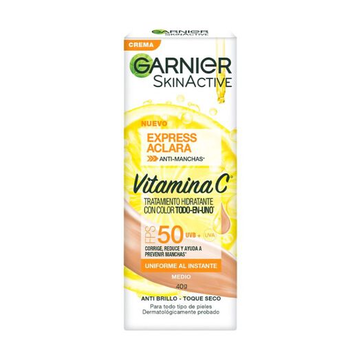 Hidratante Express Aclara Tono Medio 40g, , large image number 1