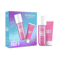 Set Body Mist Ready to Party + Crema Shimmer