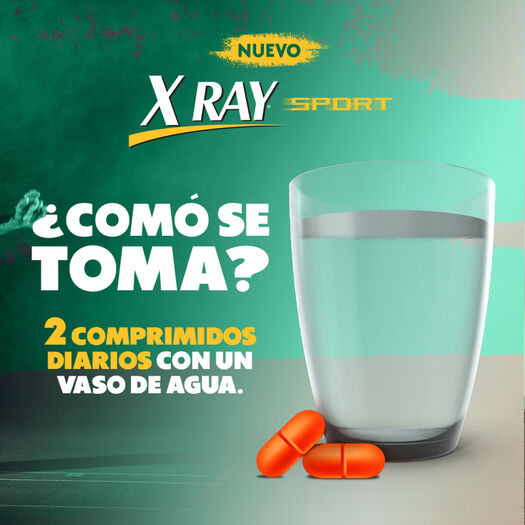 X Ray Sport Colágeno 60 Comprimidos, , large image number 3