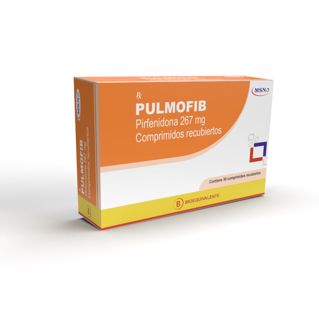 Pulmofib 267 mg 30 Comprimidos Recubiertos, , large image number 0